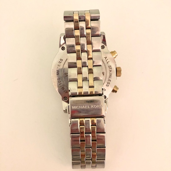 Michael Kors two- toned watch - Picture 3 of 7